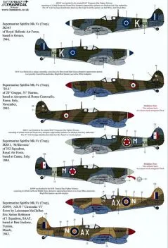 XD48217 Spitfire Mk.Vc (Trop) internationale Luftsteitkräfte