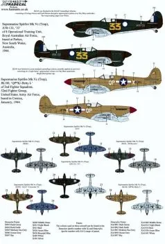 XD48217 Spitfire Mk.Vc (Trop) internationale Luftsteitkräfte