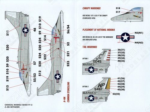CD48177 A-4M Skyhawk