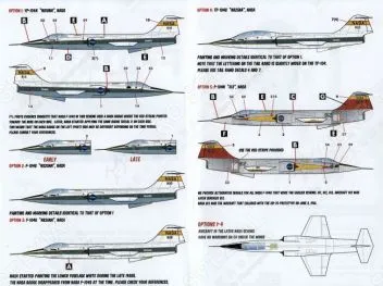 CD72096 F-104 Starfighter NASA