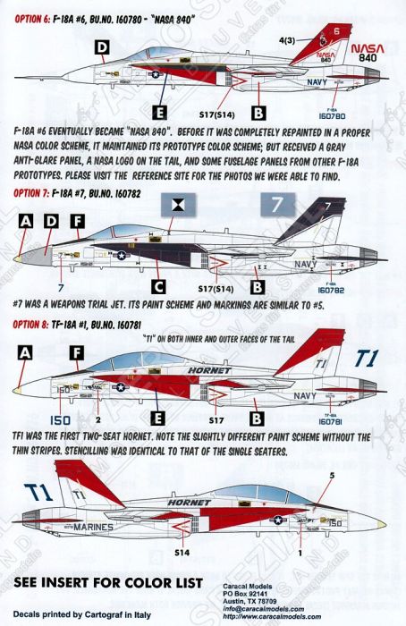CD72102 F-18 Hornet - die frühen Jahre