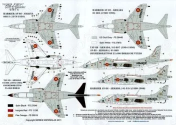 SE0132 AV-8S Matador & TAV-8S Matador Spanish Navy