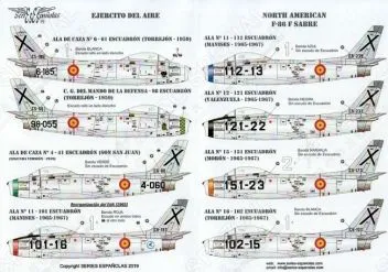 SE0648 F-86F Sabre Spanish Air Force