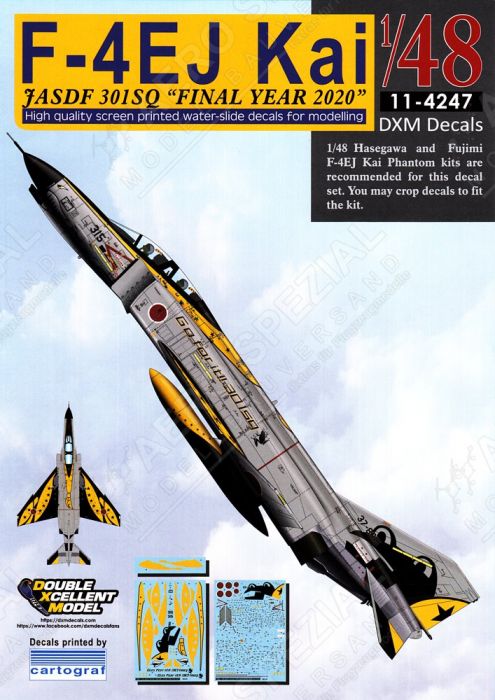 DXM48043 F-4EJ Kai Phantom II JASDF finales Jahr 2020