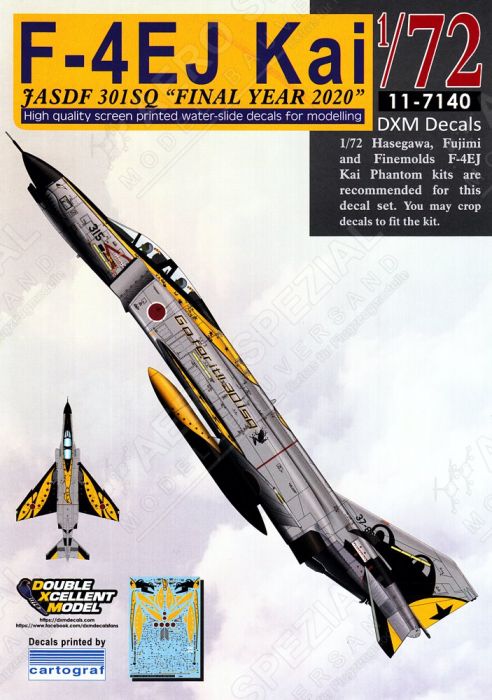 DXM72040 F-4EJ Kai Phantom II JASDF finales Jahr 2020