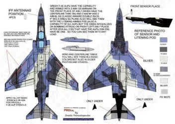 PRO320203 F-4E AUP Phantom II Piou, Hellenic Air Force