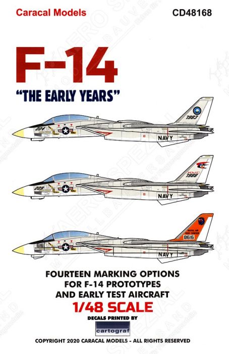 CD48168 F-14A Tomcat - die frühen Jahre