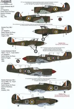 XD72321 SAAF Fighters WWII Part 1