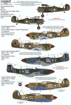 XD72321 SAAF Fighters WWII Part 1