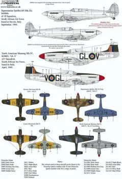 XD72322 SAAF Fighters WWII Part 2