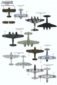 XD72322 SAAF Fighters WWII Part 2