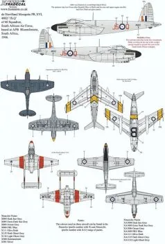 XD72323 Jäger/Bomber südafrikanische Luftwaffe Nachkriegszeit Teil 1