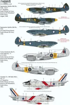 XD72324 Jäger/Bomber südafrikanische Luftwaffe Nachkriegszeit Teil 2