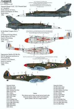 XD72324 Jäger/Bomber südafrikanische Luftwaffe Nachkriegszeit Teil 2