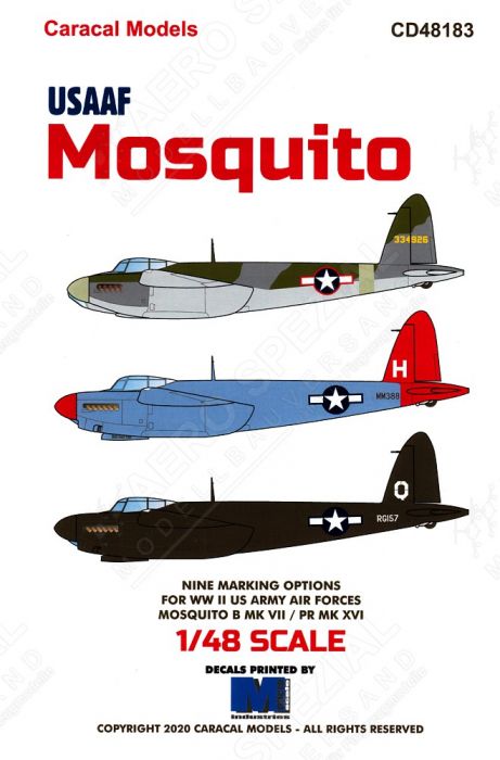 CD48183 Mosquito U.S. Army Air Force