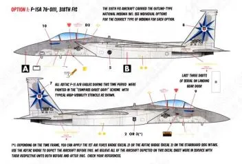 CD48201 F-15A/B Eagle U.S. Air Force ADTAC