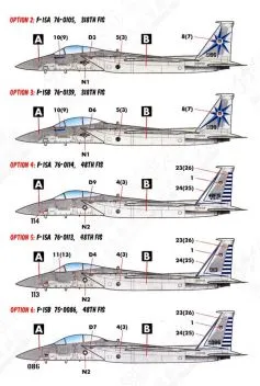 CD48201 F-15A/B Eagle U.S. Air Force ADTAC