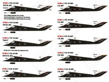 CD72099 F-117A Nighthawk