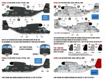 CD72118 V-22 Osprey