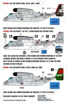 CD72118 V-22 Osprey