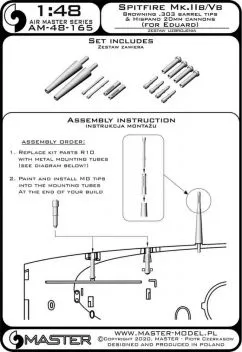 AM48165 Spitfire Mk.IIb/Vb Bewaffnung