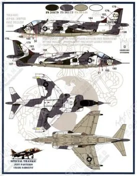 FBD48073 AV-8A/C Harrier U.S. Marines