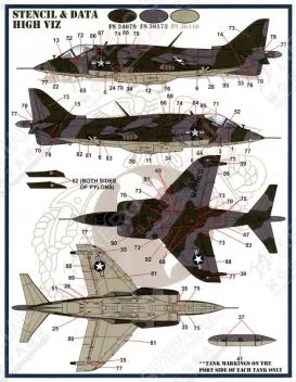 FBD48073 AV-8A/C Harrier U.S. Marines