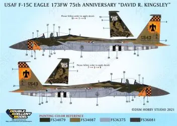 DXM72041 F-15C Eagle 75th Anniversary David R. Kingsley