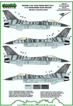 MOM48061 F-16C Fighting Falcon Polish Air Force Nato Tiger Meet 2015