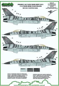 MOM72061 F-16C Fighting Falcon Polish Air Force Nato Tiger Meet 2015