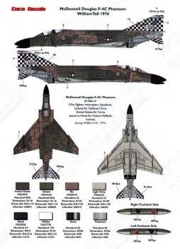 EU48125 F-4C Phantom II William Tell Weapons Meet 1976