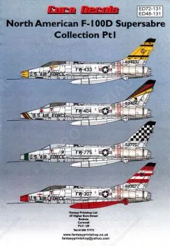 EU72131 F-100D Super Sabre U.S. Air Force, Teil 1