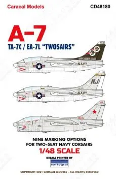 CD48180 EA-7 & TA-7 Corsair II