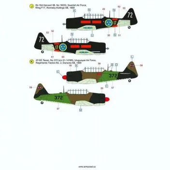ACD48030 T-6 Harvard & Texan im weltweiten Einsatz