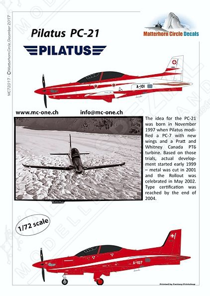 MCCPC21 Pilatus PC-21