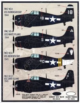 FD&S4822 FM-2 Wildcat U.S. Navy