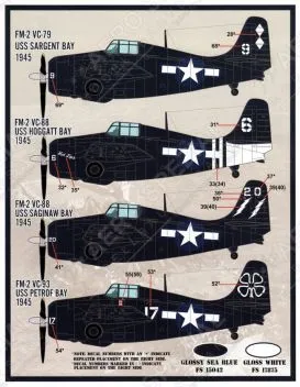 FD&S4822 FM-2 Wildcat U.S. Navy