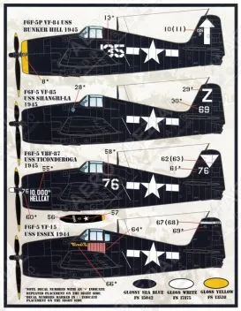 FD&S7204 F6F-5 Hellcat U.S. Navy, Part 1