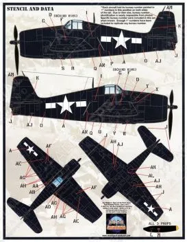 FD&S7204 F6F-5 Hellcat U.S. Navy, Part 1