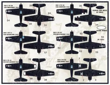 FD&S7205 F6F-5 Hellcat U.S. Navy, Part 2