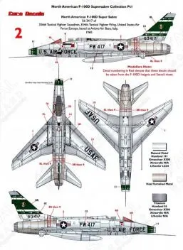 EU48134 F-100D Super Sabre U.S. Air Force, Part 4