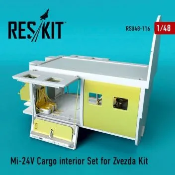 RSU480116 Mi-24V Hind-E Cargo Interior