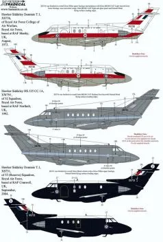XD72329 Dominie T.1 & HS.125 Royal Air Force