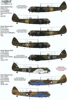 XD48187 Blenheim Mk.I/Mk.IF Teil 1