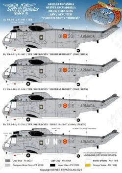 SE3148 SH-3H Sea King Spanish Navy