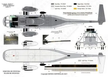 SE3148 SH-3H Sea King spanische Marine