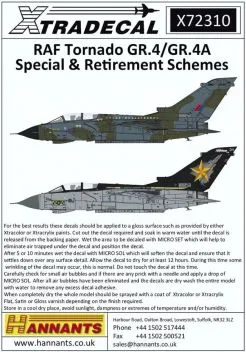 XD72310 RAF Tornado GR.4/GR.4A Special Schemes & F-35B Lightning II