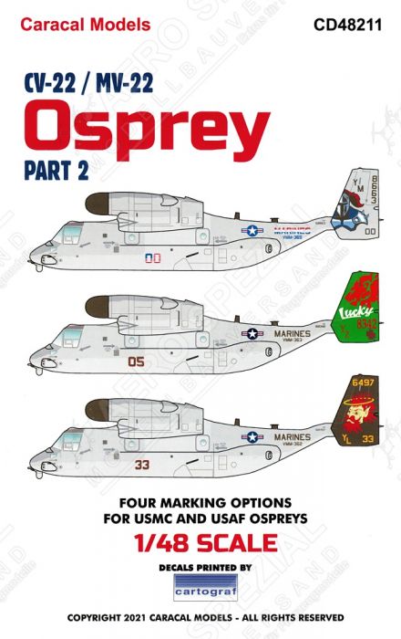 CD48211 V-22 Osprey