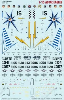 CD72126 F-15A/B/C/D Eagle U.S. Air Force ADTAC