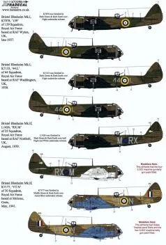 XD72298 Blenheim Mk.I/Mk.IF